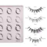 Buying Faux Mink Vegan Invisible Sheer Band Lashes in Mix Styles