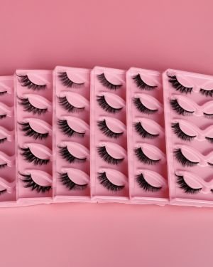 Diagonal Fly Lashes 3D Bold Outer Wing Gradient Eyelashes