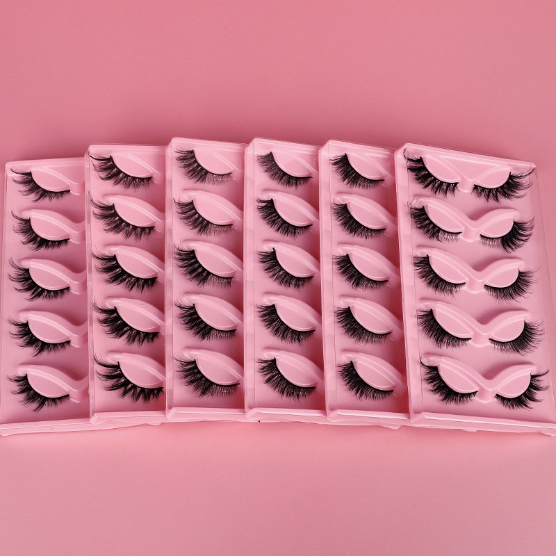 Diagonal Fly Lashes 3D Bold Outer Wing Gradient Eyelashes