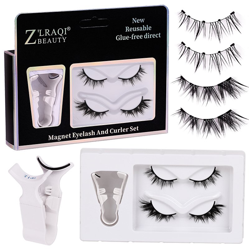 Popular Butterfly Eyes Reusable Magnetic Lashes Set