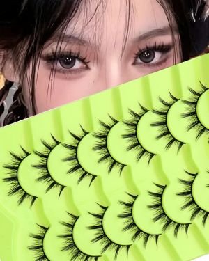 Popular Glued Cat-Eye Butterfly Eye Resuable False Lashes