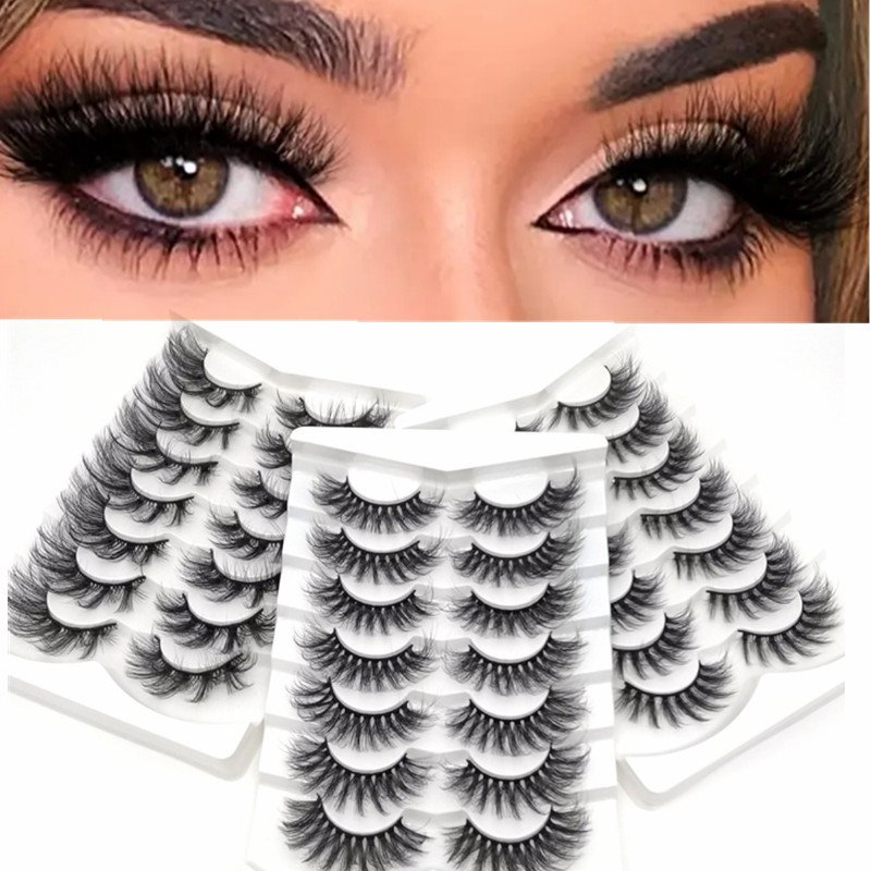 Buying Russian Style Full Volume D-Curl 3D Bold Glued Eyelashes