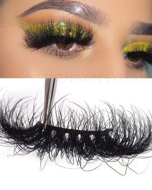 Best Selling 3D Bold Dramatic D-Curl Glued Russian Eyelashes