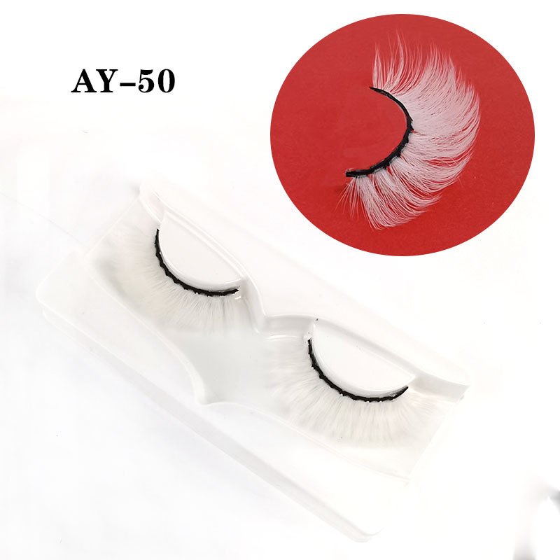 Buying 3D Bold Colored Lashes for Festival and Cosplay