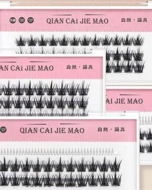 Premium Volume Faux Mink Single Cluster Flare Lashes