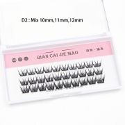 Premium Volume Faux Mink Single Cluster Flare Lashes