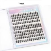 Soft Faux mink Individual Flare Lashes Single Cluster Demon Eyelashes
