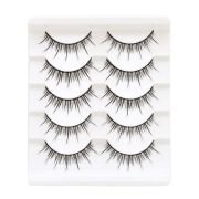 Retail Devil Eye Charming Synthetic Fiber Glued Lashes