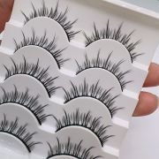 Retail Devil Eye Charming Synthetic Fiber Glued Lashes