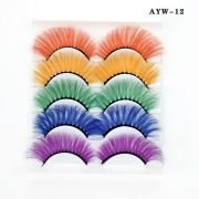 Buying 3D Bold Colored Lashes for Festival and Cosplay
