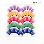 Buying 3D Bold Colored Lashes for Festival and Cosplay
