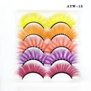 Buying 3D Bold Colored Lashes for Festival and Cosplay