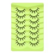 Popular Glued Cat-Eye Butterfly Eye Resuable False Lashes
