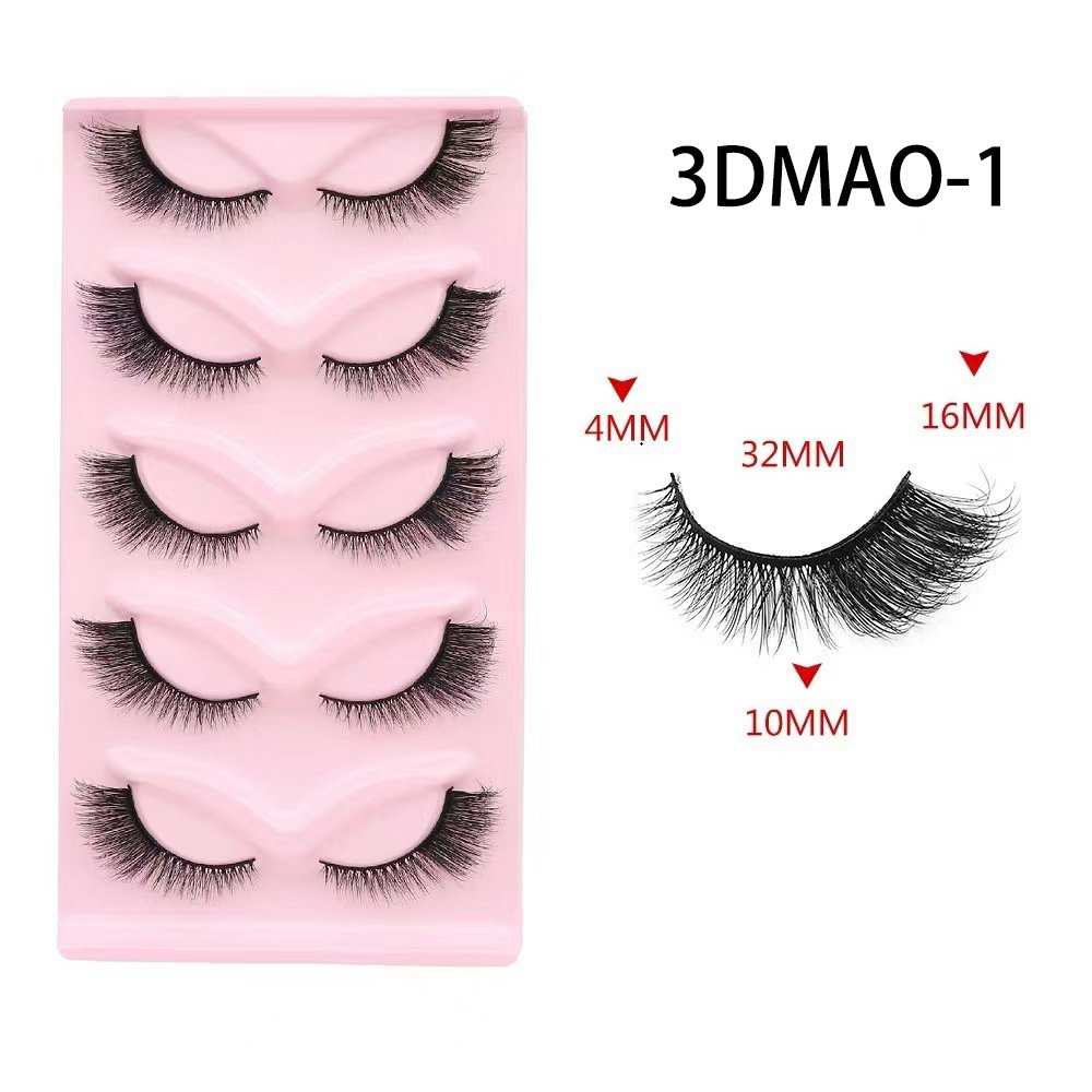 Diagonal Fly Cat-eye Lashes Dramatic Faux Mink Fashionista  False Eyelashes