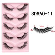 Diagonal Fly Cat-eye Lashes Dramatic Faux Mink Fashionista False Eyelashes