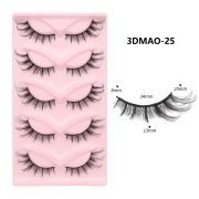 Diagonal Fly Cat-eye Lashes Dramatic Faux Mink Fashionista False Eyelashes