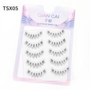 Popular C-Curl Devilish Eyelashes Vegan Sheer Band Lashes