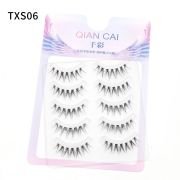 Popular C-Curl Devilish Eyelashes Vegan Sheer Band Lashes