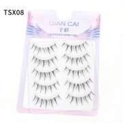 Popular C-Curl Devilish Eyelashes Vegan Sheer Band Lashes