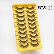 Popular Thick Cruelty-Free Office-friendly Daily Wear Glued Lashes