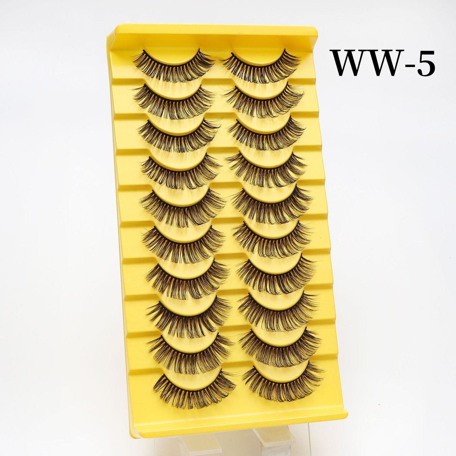 Popular Thick Cruelty-Free Office-friendly Daily Wear Glued Lashes