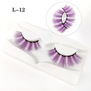 Buying 3D Bold Colored Lashes for Festival and Cosplay
