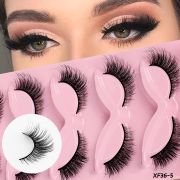 Diagonal Fly Lashes 3D Bold Outer Wing Gradient Eyelashes