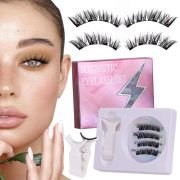 Thick Dramatic style Magnetic Lashes with Curler