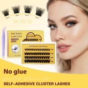 Retailer Daily Chic Thick Natural-looking Individual Flares Eyelashes