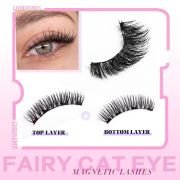 Thick Dramatic style Magnetic Lashes with Curler