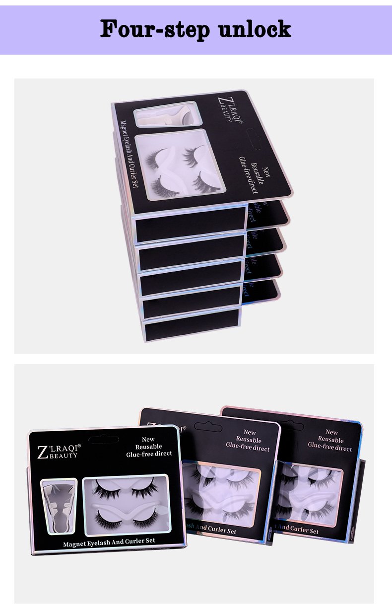 Popular Butterfly Eyes Reusable Magnetic Lashes Set